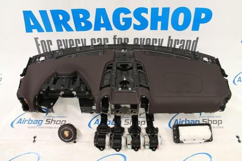 Airbag set - Dashboard bruin leder Porsche Cayenne (2017-..), Auto-onderdelen, Dashboard en Schakelaars