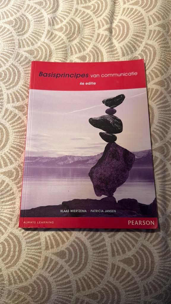 Patricia Jansen - Basisprincipes van communicatie, Boeken, Schoolboeken, Nederlands, Ophalen of Verzenden