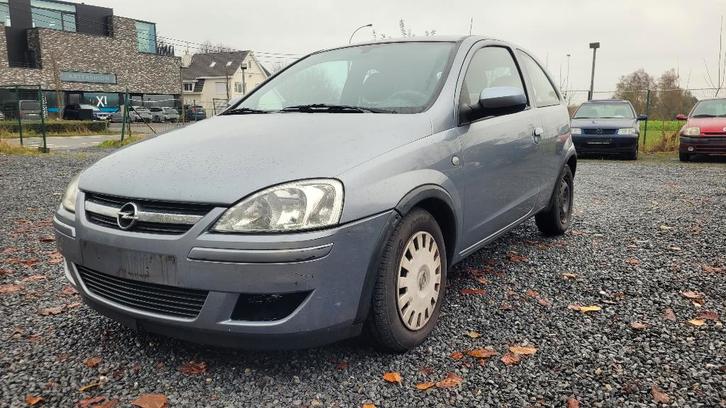 opel corsa 1.0i AL GEKEURD ROOS FORMULIER euro 4 2004, Auto's, Opel, Bedrijf, Te koop, Corsa, ABS, Airbags, Boordcomputer, Centrale vergrendeling