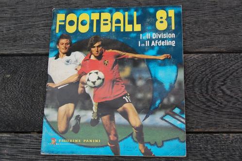 Album Panini Football 81 - Incomplet, Collections, Autocollants, Utilisé, Sport, Enlèvement ou Envoi