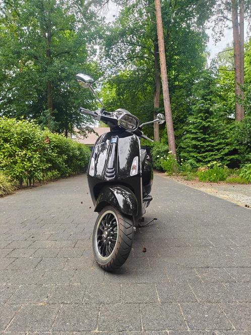 Vespa Sprint 50 A Klasse Zwart, Fietsen en Brommers, Scooters | Vespa, Zo goed als nieuw, Overige modellen, Klasse A (25 km/u)