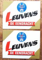 Brouwerij 'De Eendracht' - Leuven - 1960-70 (2stuks), Verzamelen, Reclamebord, Gebruikt, Ophalen of Verzenden