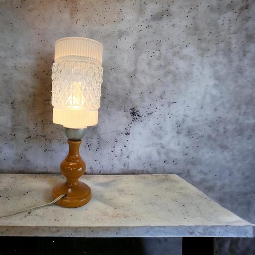 Lampe de table/mini-lampe vintage avec base orange/chromée, Antiquités & Art, Antiquités | Éclairage, Enlèvement ou Envoi