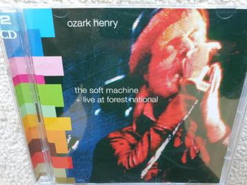 Ozark Henry : The Soft Machine + live at forest - 2 CD, Enlèvement ou Envoi, Comme neuf