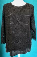 Elegante nieuwe blouse Liu-Jo met voering. Maat M., Maat 38/40 (M), Verzenden, Liu Jo, Zwart