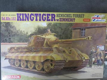 1/35 King Tiger with zimmerit (Dragon) beschikbaar voor biedingen