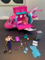 Barbie vliegtuig met pop, Kinderen en Baby's, Speelgoed | Poppen, Ophalen, Zo goed als nieuw, Barbie