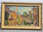 huile sur toile bruges, Antiquités & Art, Enlèvement ou Envoi