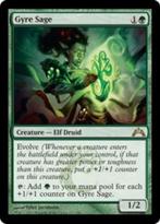 Gyre Sage - GTC - MTG - NM, Hobby en Vrije tijd, Verzamelkaartspellen | Magic the Gathering, Ophalen of Verzenden