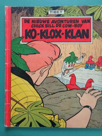 Chick Bill - Ko-Klox-Klan - 1e druk 1957 beschikbaar voor biedingen
