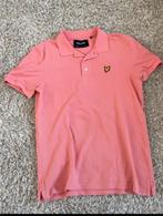 Roze Lyle & Scott polo van katoen maat S, Kleding | Heren, Polo's, Ophalen, Zo goed als nieuw, Maat 46 (S) of kleiner, Lyle & Scott