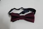 vlinderdas bordeaux  perfecte staat, Ophalen of Verzenden, Zo goed als nieuw, Effen