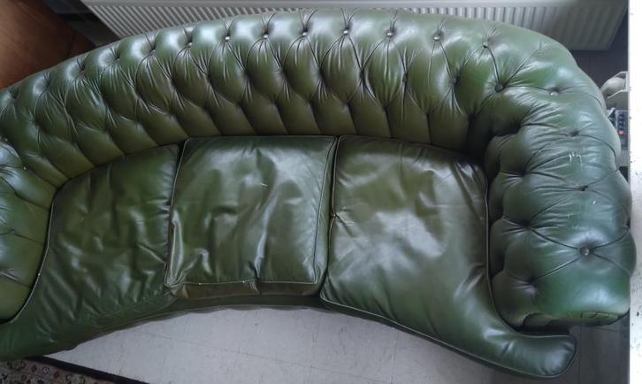 Chesterfield, Antiek en Kunst, Antiek | Meubels | Stoelen en Sofa's, Ophalen