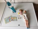 Barbie Mattel tandarts met baby en toebehoren, Ophalen of Verzenden, Gebruikt, Barbie