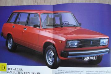 Lada2104, 2105 & magazine Lada., Lada, Enlèvement ou Envoi, Général, Utilisé