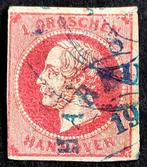Duitse staten: Hannover 1859, Postzegels en Munten, Postzegels | Europa | Duitsland, Ophalen of Verzenden, Overige periodes, Gestempeld