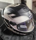 Casque shark blanc et noir mat, Motoren, Kleding | Motorhelmen, Ophalen of Verzenden, S, Shark