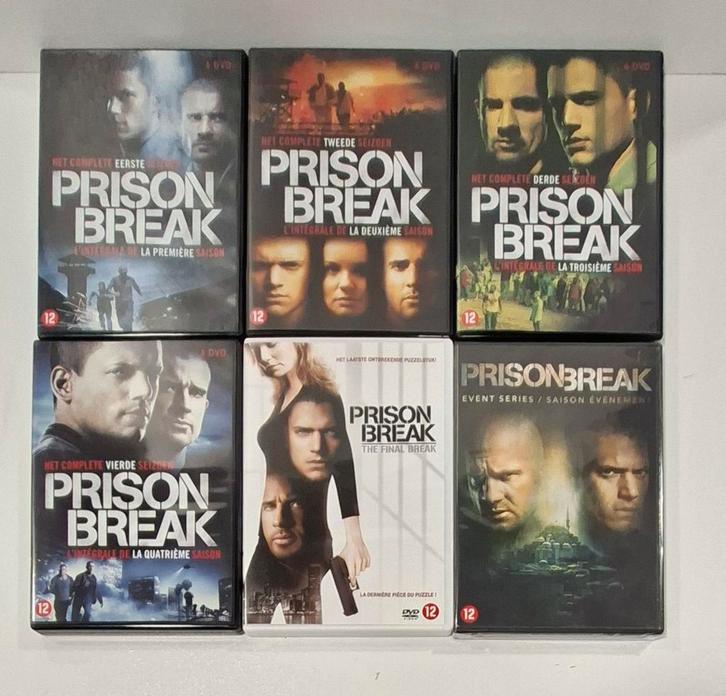 Prison Break complete serie 1-5 + the Final Break, Cd's en Dvd's, Dvd's | Tv en Series, Boxset, Ophalen of Verzenden