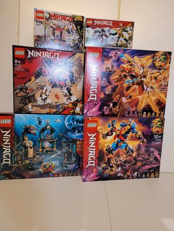 Lego sets, Batman, Ninjago, collector items, enz.. Verzegeld