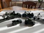 oude speelgoedvrachtwagen soldaat militair leger engeland, Hobby en Vrije tijd, Gebruikt, Ophalen of Verzenden