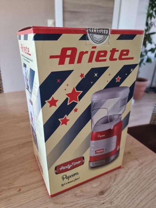 Ariete Popcorn Machine - Retro Rood, Maison & Meubles, Cuisine | Ustensiles de cuisine, Neuf, Enlèvement ou Envoi