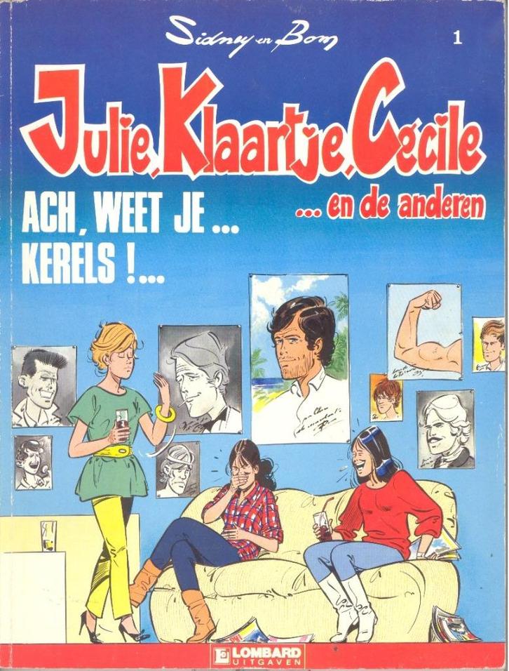 Julie, Klaartje, Cécile nr 1 - Ach, weet je...kerels!..., Boeken, Stripverhalen, Gelezen, Eén stripboek, Ophalen of Verzenden