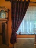 Prachtige auberginekleurige gevoerde gordijnen, Huis en Inrichting
