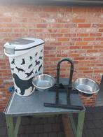 Voederbakken, Ophalen