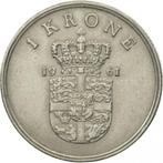 Denemarken 1 krone, 1961, Postzegels en Munten, Munten | Europa | Niet-Euromunten, Losse munt, Overige landen, Verzenden
