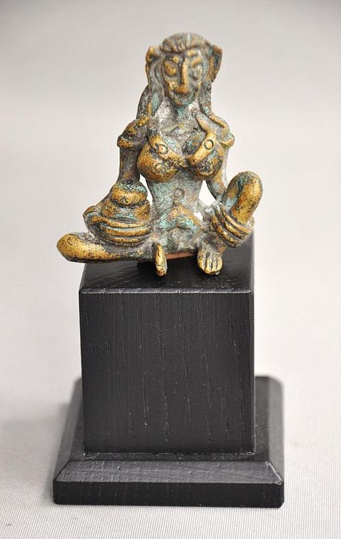 Bronzen beeldje van de Godheid Phra Ngang, Cambodja/Thailand, Antiek en Kunst, Kunst | Niet-Westerse kunst, Ophalen of Verzenden