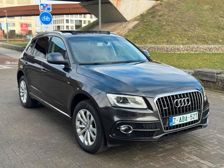 AUDI Q5 // AUTOMAAT // BENZINE // S-LINE, Auto's, Audi, Bedrijf, Te koop, Q5, 4x4, ABS, Adaptieve lichten, Adaptive Cruise Control