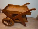 Wijn- dranken serveer karretje, Enlèvement, Bois