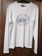 Witte T-shirt met lange mouwen en print vooraan, s'Oliver, M, Ophalen of Verzenden, Zo goed als nieuw