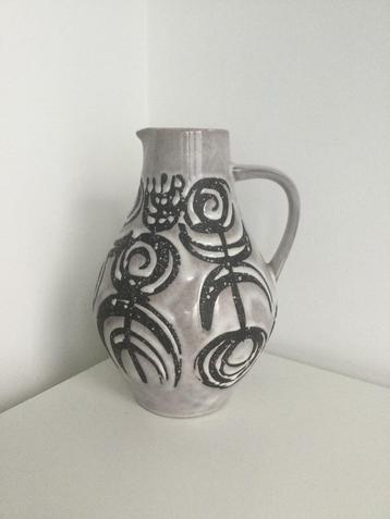 Cruche/vase céramique W Germany 246/25 Fat lava Jasba