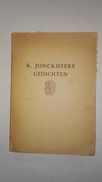 Karel Jonckheere - Gedichten - 1942, Boeken, Ophalen of Verzenden