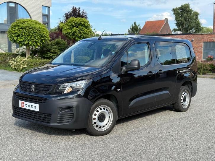 Peugeot Partner Dubbel Cabine 2020 105pk 1.5D Euro6d BTW, Auto's, Peugeot, Bedrijf, Te koop, Partner, ABS, Airbags, Airconditioning