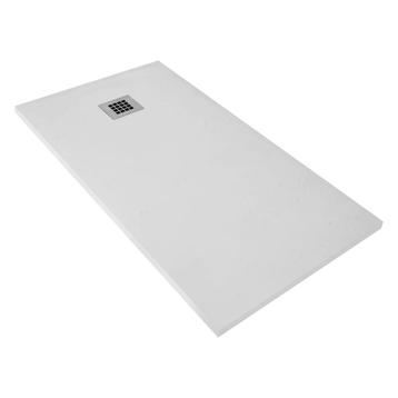 Douchebak 90×120 composietsteen WIT 3cm bestseller (design) beschikbaar voor biedingen