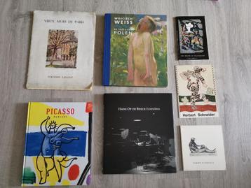 Groot lot kunstboeken - met nieuwe reeks beschikbaar voor biedingen