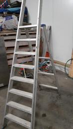trapladder met 8 treden, Doe-het-zelf en Bouw, Ladders en Trappen, Ophalen, Gebruikt, Ladder, Opvouwbaar of Inschuifbaar