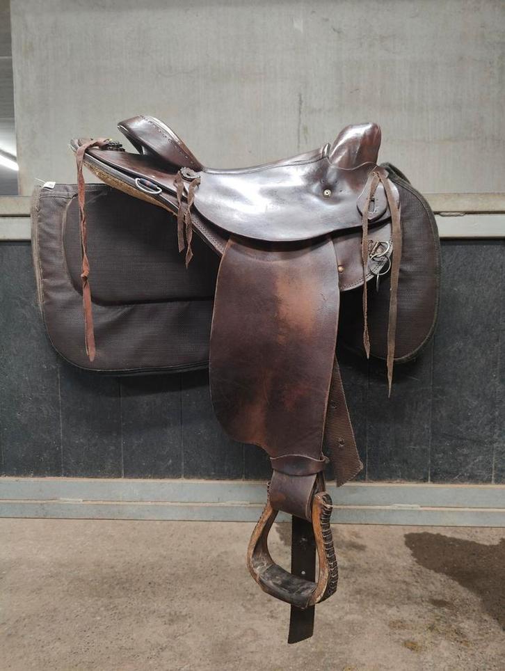Endurance westernzadel te koop, Dieren en Toebehoren, Paarden en Pony's | Zadels, Gebruikt, Western, Ophalen