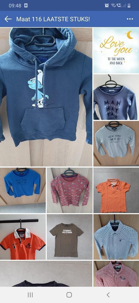 💙 Pakket merkkledij maat  116 ( 33 stuks), Kinderen en Baby's, Kinderkleding | Kinder-kledingpakketten, Zo goed als nieuw, Maat 116