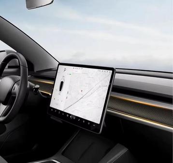 Tesla Model Y Matte Carbon Dashboard en Deur Trim beschikbaar voor biedingen