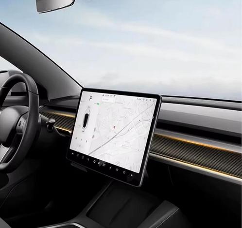 Tesla Model Y Matte Carbon Dashboard en Deur Trim, Auto diversen, Tuning en Styling, Ophalen