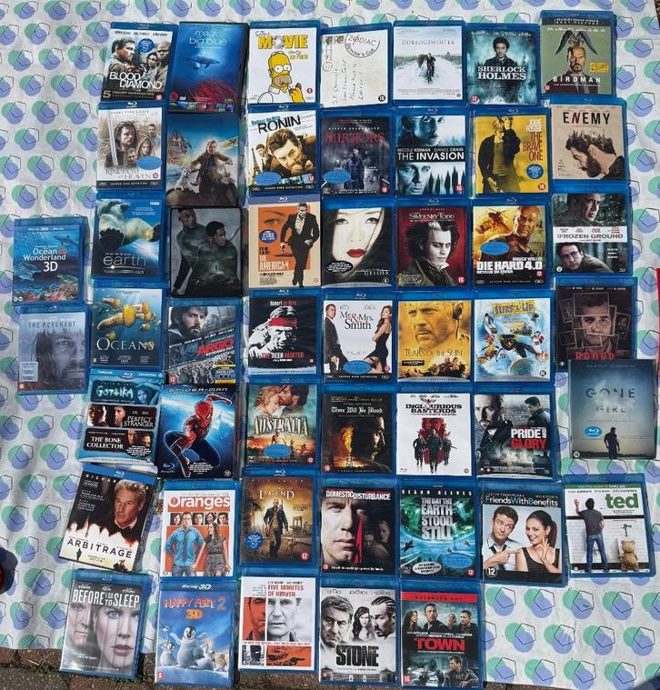 Lot Blu-ray diverse films, CD & DVD, Blu-ray, Comme neuf, 3D, Enlèvement ou Envoi