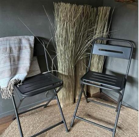 Klapstoel bruin/grijs SALE, Tuin en Terras, Tuinstoelen, Nieuw, Metaal, Ophalen of Verzenden