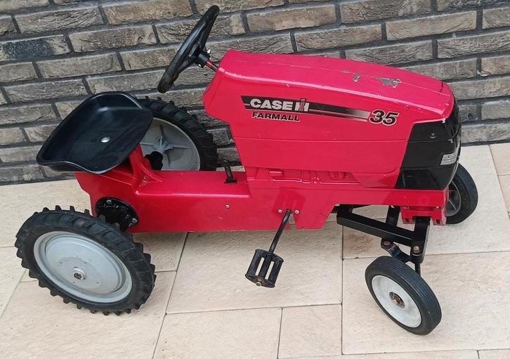 Mooie CASE metalen trap traktor, Verzamelen, Overige Verzamelen, Zo goed als nieuw, Ophalen