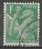 Frankrijk 1939/1941 - Yvert 432 - Type Iris - 1 F. - Gr(ST), Postzegels en Munten, Postzegels | Europa | Frankrijk, Verzenden