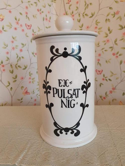 Grote apothekerspot - Woestijnroos Olen -  in wit porcelei, Antiek en Kunst, Antiek | Keramiek en Aardewerk, Ophalen