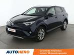 Toyota RAV4 2.5 Hybrid Lounge (bj 2017, automaat), Auto's, Toyota, 145 kW, Gebruikt, 2494 cc, Zwart