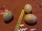 3 marmeren eieren, Antiek en Kunst, Ophalen of Verzenden